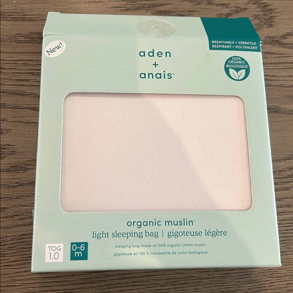 Aden + Anais Organic Muslin Light Sleeping Bag